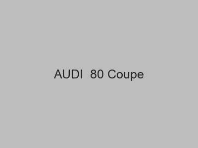 Kits electricos económicos para AUDI  80 Coupe